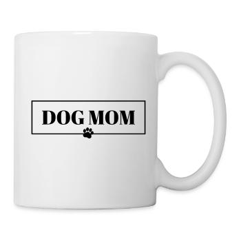 Dog Mom - Tasse - Weiß - Rechts