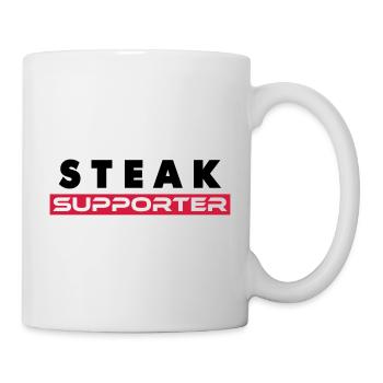 Steak Fan - Mug blanc - blanc - Droite