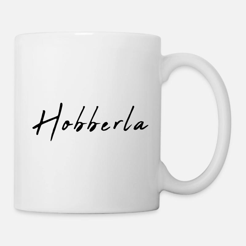 hobberla 1 - Tasse - Weiß