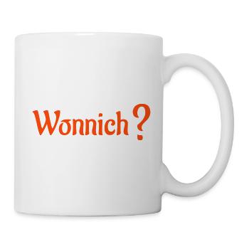 Wonnich? - Tasse - Weiß - Rechts