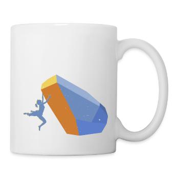 Bloc - Mug blanc - blanc - Droite