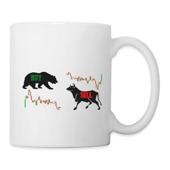 Stock exchange - Mug - white - Right