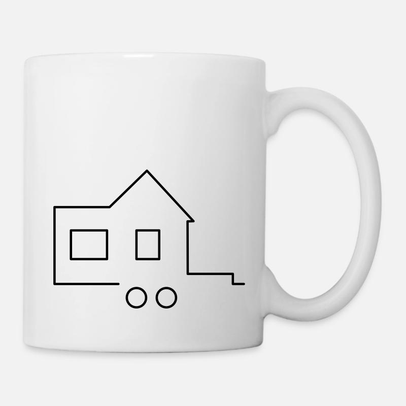 Tiny House - Tasse - Weiß