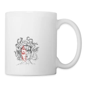 Medusa - Tasse - Weiß - Rechts