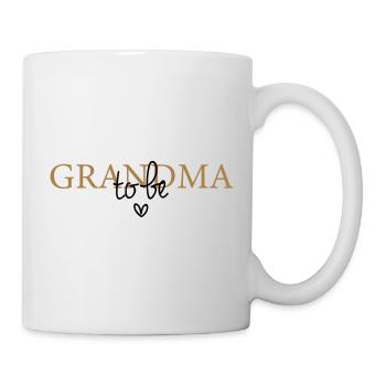 Grand-mère à être - Mug blanc - blanc - Droite