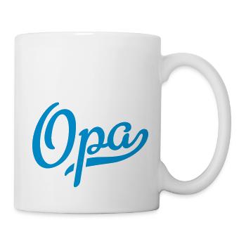 opa - Tasse - Weiß - Rechts
