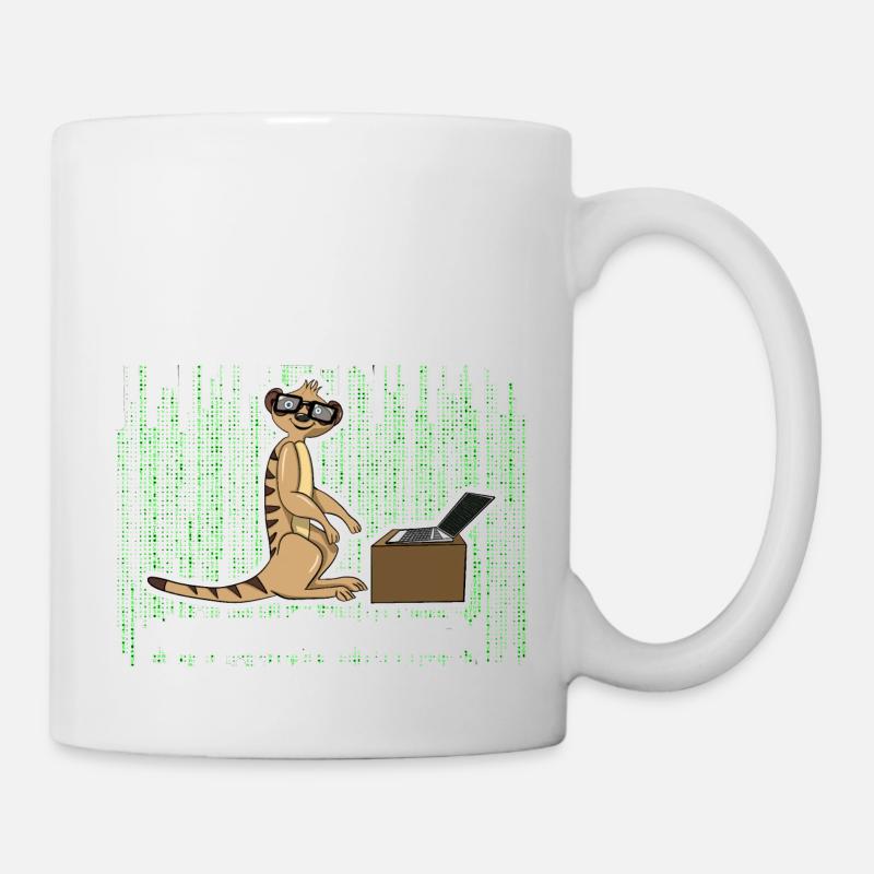Computer Informatik Nerd Nerdmännchen für - Tasse - Weiß