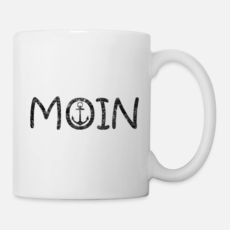 Moin Hamburger - Tasse - Weiß