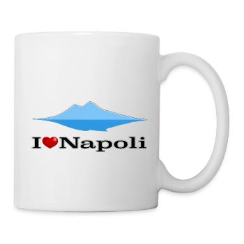J'adore Naples et le Vésuve - Mug blanc - blanc - Droite