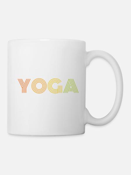 yoga - Mug - white