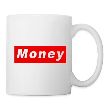 Geld - Tasse - Weiß - Rechts
