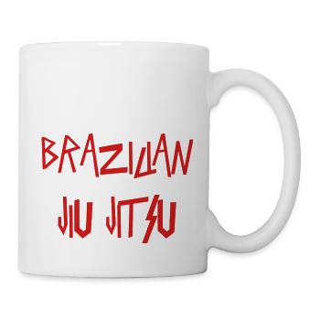 BrasilianischeJiu-Jitsu Slay BJJ - Tasse - Weiß - Rechts