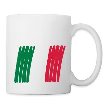 italia banner - Mug - white - Right