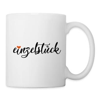 einzelstück - Tasse - Weiß - Rechts