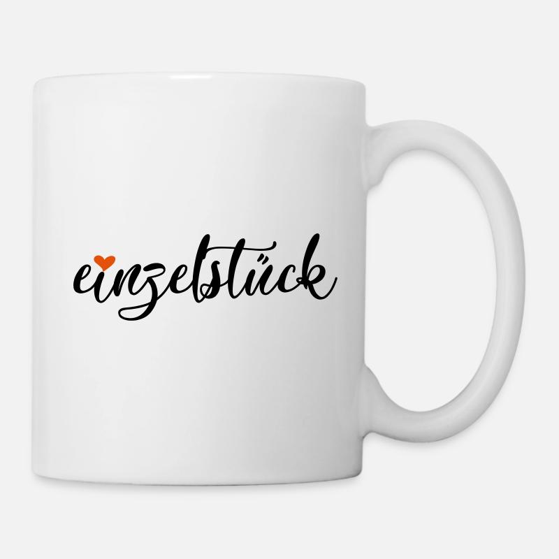 einzelstück - Tasse - Weiß
