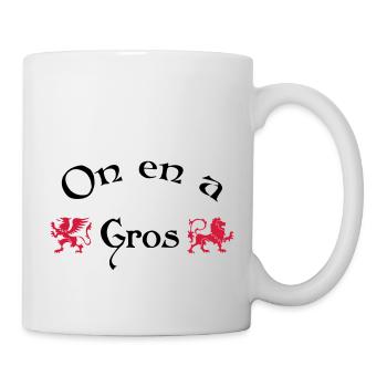 On en a gros - Mug blanc - blanc - Droite