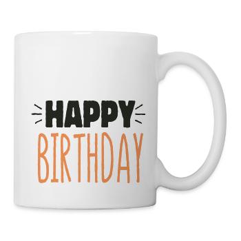 Happy Birthday | Birthday - Mug - white - Right