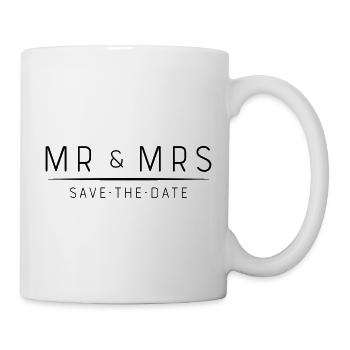 Mr and Mrs - Mug - white - Right