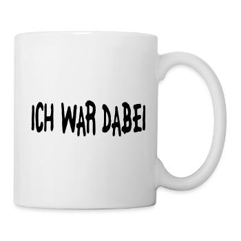 ich war dabei - Tasse - Weiß - Rechts