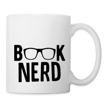 Livre Nerd - Mug blanc - blanc - Droite