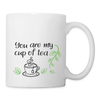 Du bist meine Tasse - Tasse - Weiß - Rechts