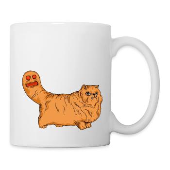 Lustige Katzen 15 - Tasse - Weiß - Rechts