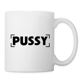 PUSSY - Mug blanc - blanc - Droite