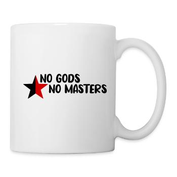 No Gods No Masters - Mug blanc - blanc - Droite