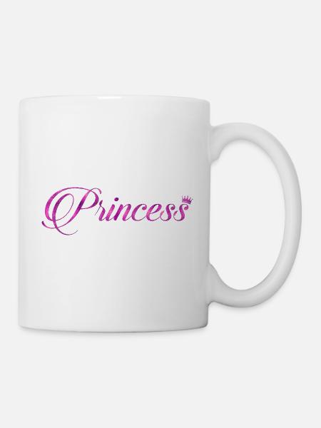 Prinzessin - Tasse - Weiß