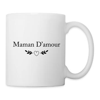 Maman d'amour cadeau - Mug blanc - blanc - Droite
