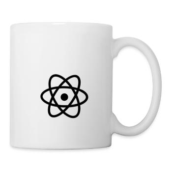 Physique Atome - Mug blanc - blanc - Droite