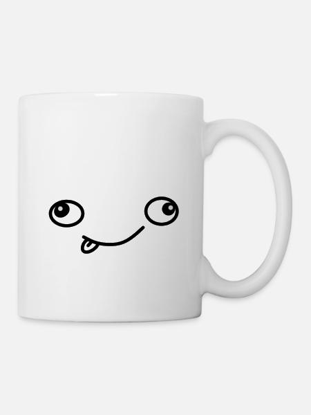 Lustig verspielt - Tasse - Weiß