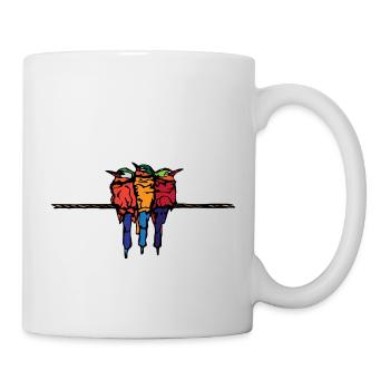 Birds - Mug - white - Right