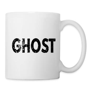 GHOST grunge look - FANTÔME - Mug blanc - blanc - Droite