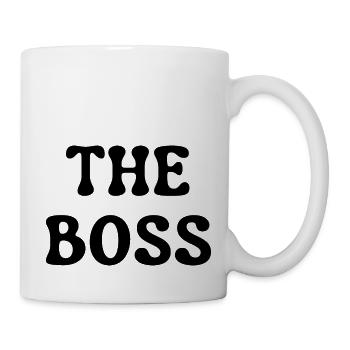 The Boss - Vintage Black look - Mug blanc - blanc - Droite