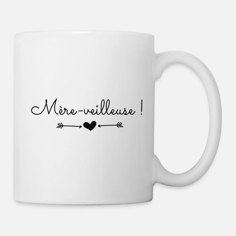 Mère veilleuse - Mug blanc - blanc