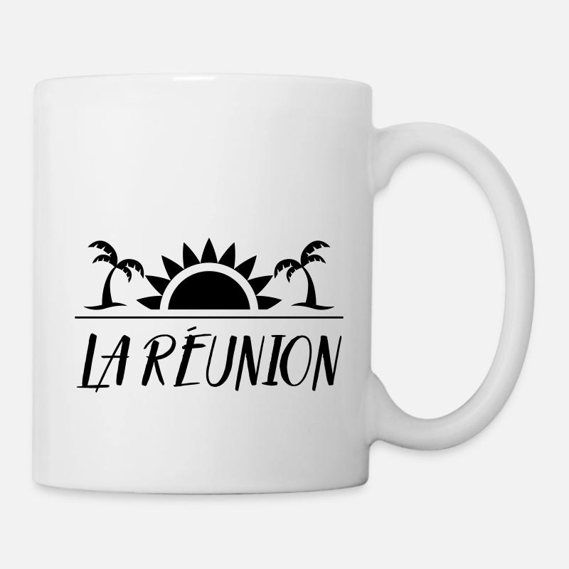 La Réunion 974 - Mug blanc - blanc