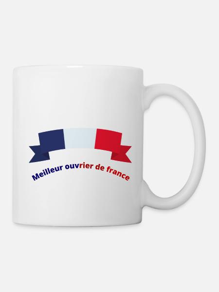 meilleur ouvrier de France - Mug blanc - blanc