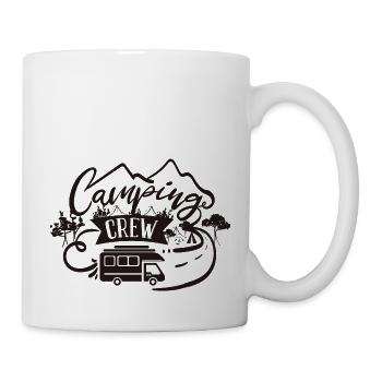 Équipe de camping - Mug blanc - blanc - Droite