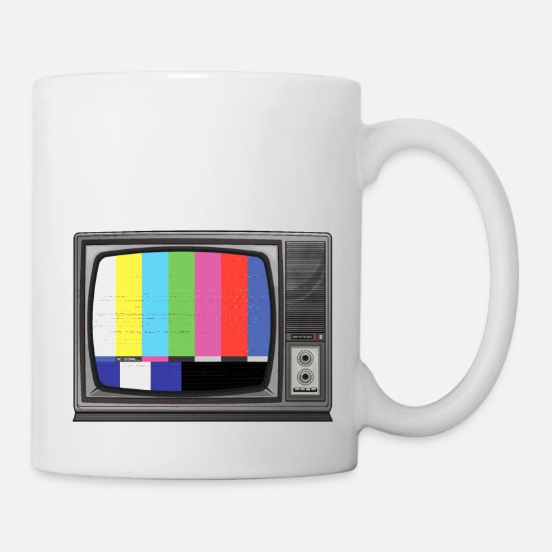 tv signal - Mug - white