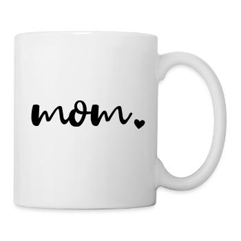 mom - Tasse - Weiß - Rechts