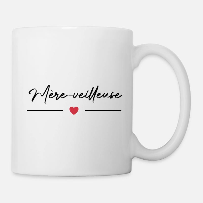 Mère-veilleuse - Mug blanc - blanc