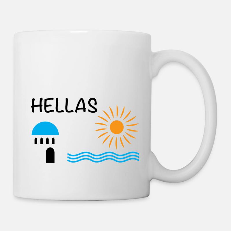 Hellas - Tasse - Weiß