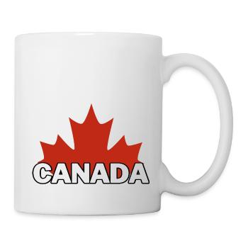Kanada Tag - Tasse - Weiß - Rechts