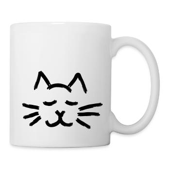Chat-Zen - Tasse - Weiß - Rechts