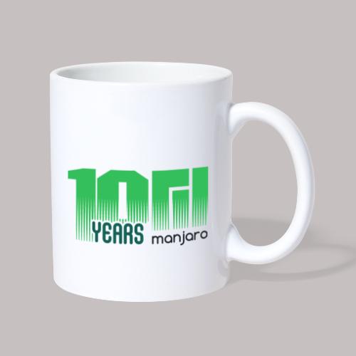 10 years Manjaro dark - Mug