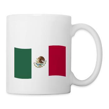 Drapeau Du Mexique Drapeau Mexique Armoiries mexicaines - Mug blanc - blanc - Droite