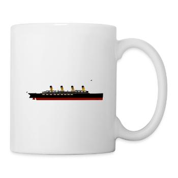 Titanisch - Tasse - Weiß - Rechts
