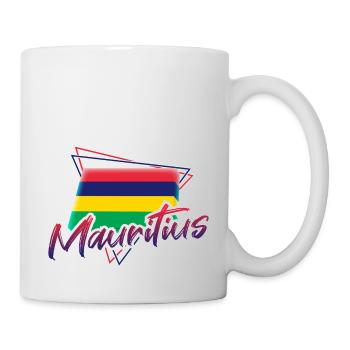Mauritius - Tasse - Weiß - Rechts