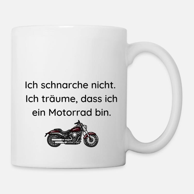 Ich schnarche nicht - Tasse - Weiß
